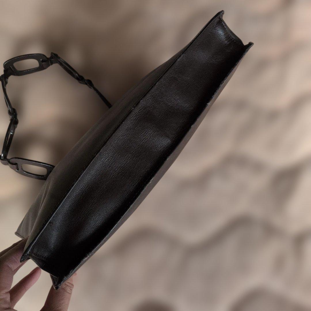 GUCCI ブラウンレザー ショルダーバッグ 値下げ