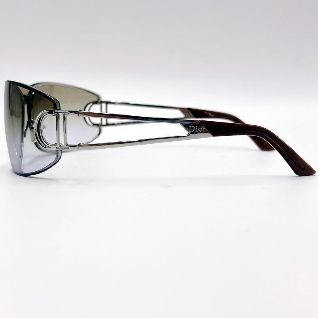 小物 Christian Dior Rimless D logo sunglasses