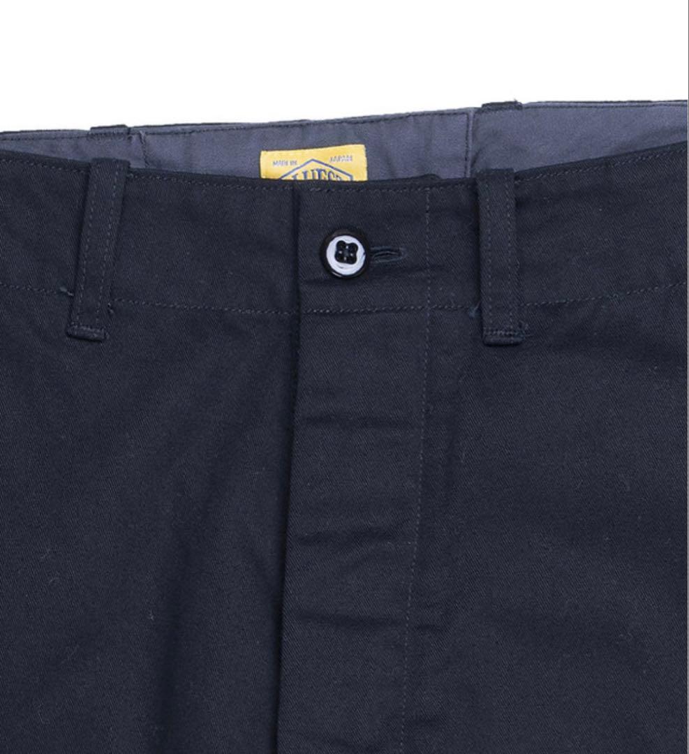 THE BLUEST OVERALLS CHINOS ブラック　32