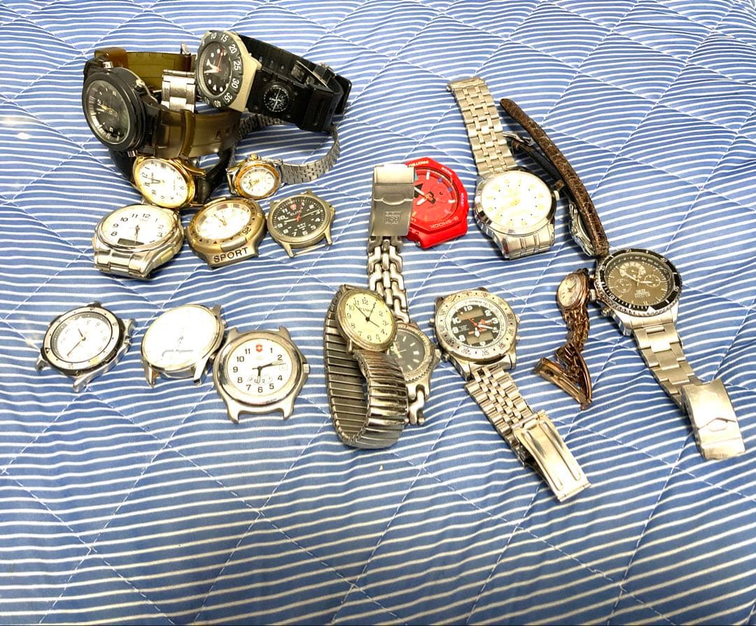 腕時計まとめ売り17個　動作品　ジャンク品　カシオ　シチズンetc