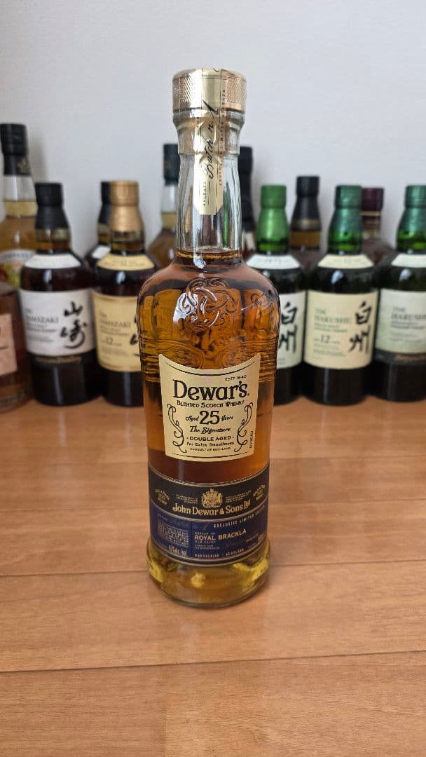 【新品】Dewar'sデュワーズ 25年 ウイスキー　箱付き