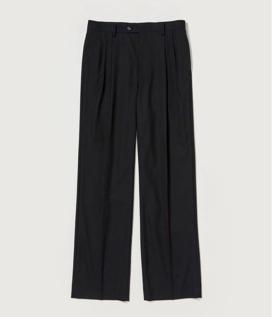 【AURALEE 】TROPICAL WOOL TWO-TUCK SLACKS