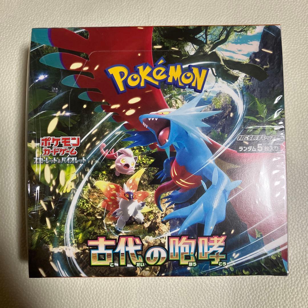 【新品未開封シュリンク付き】ポケモンカード　古代の咆哮　1BOX