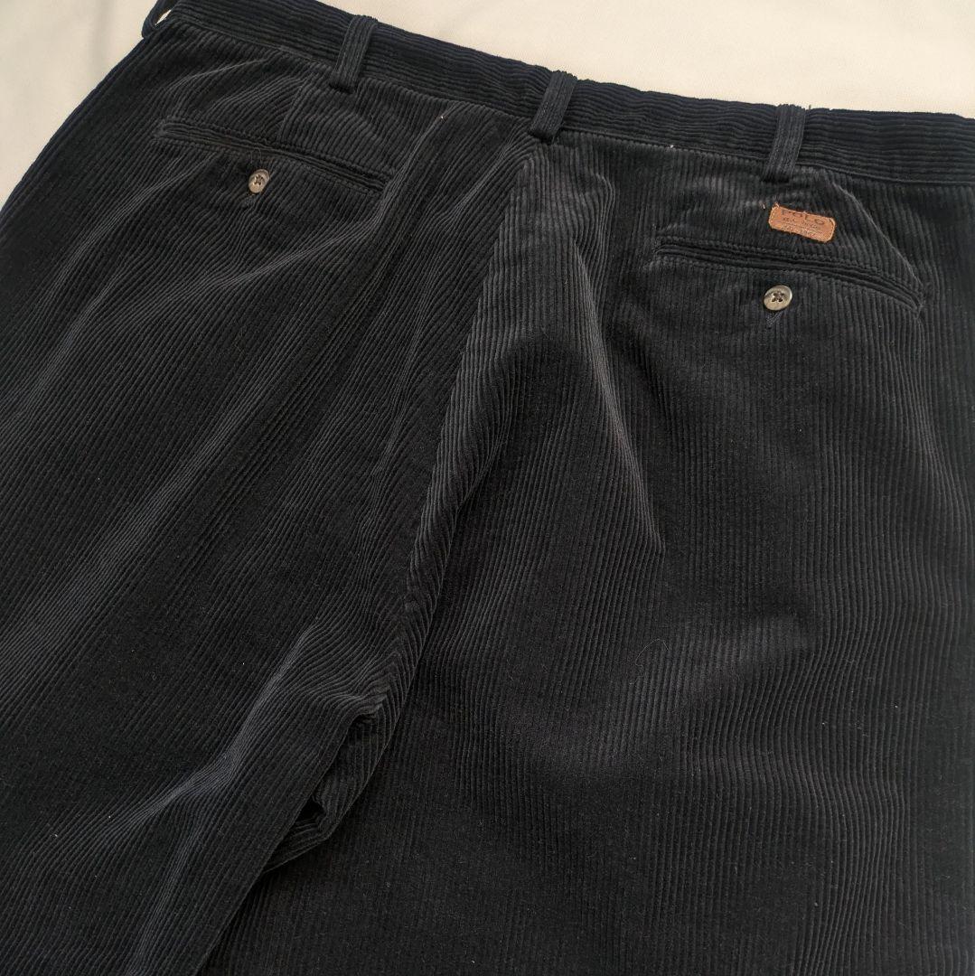ポロ ラルフローレン　コーデュロイパンツ　黒　w38　コーズ　ANDREW