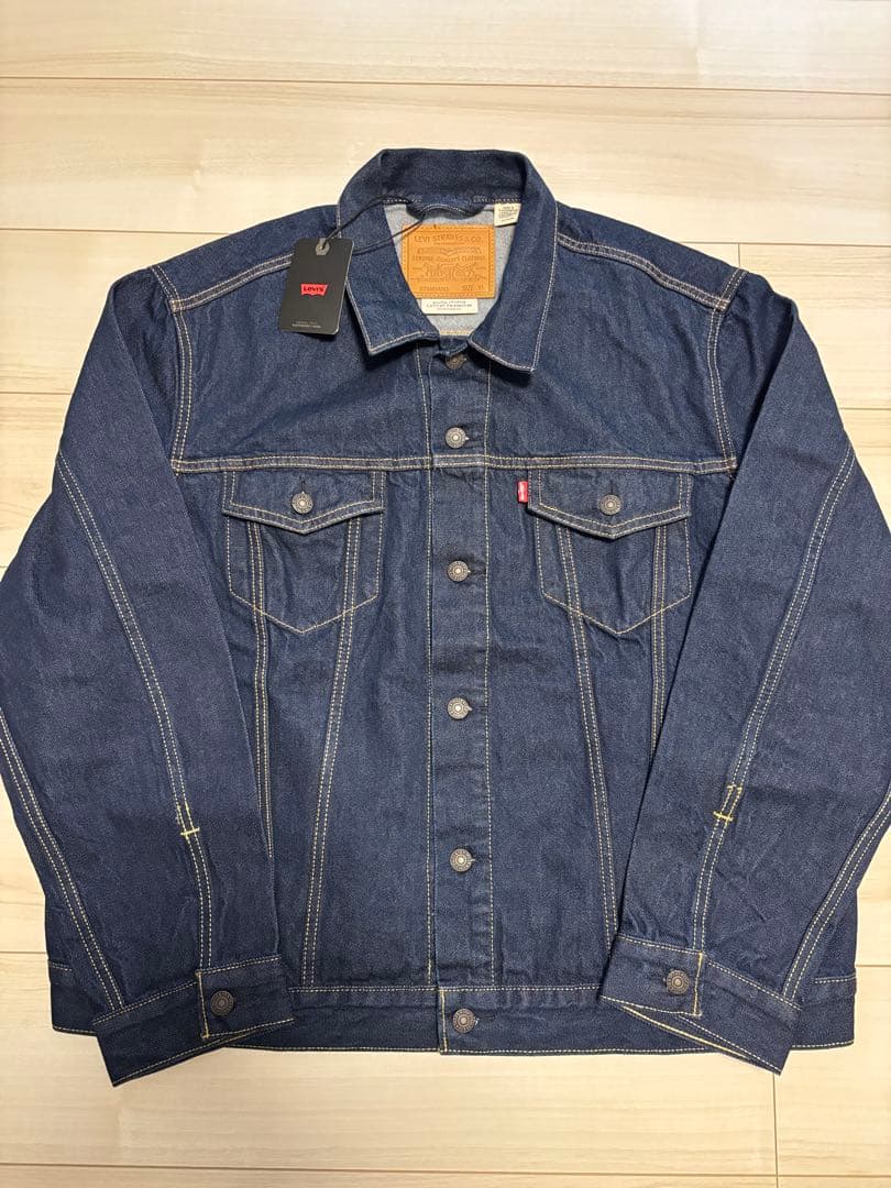 【最安値】リーバイス　プレミアム　トラッカージャケット　大戦　濃紺