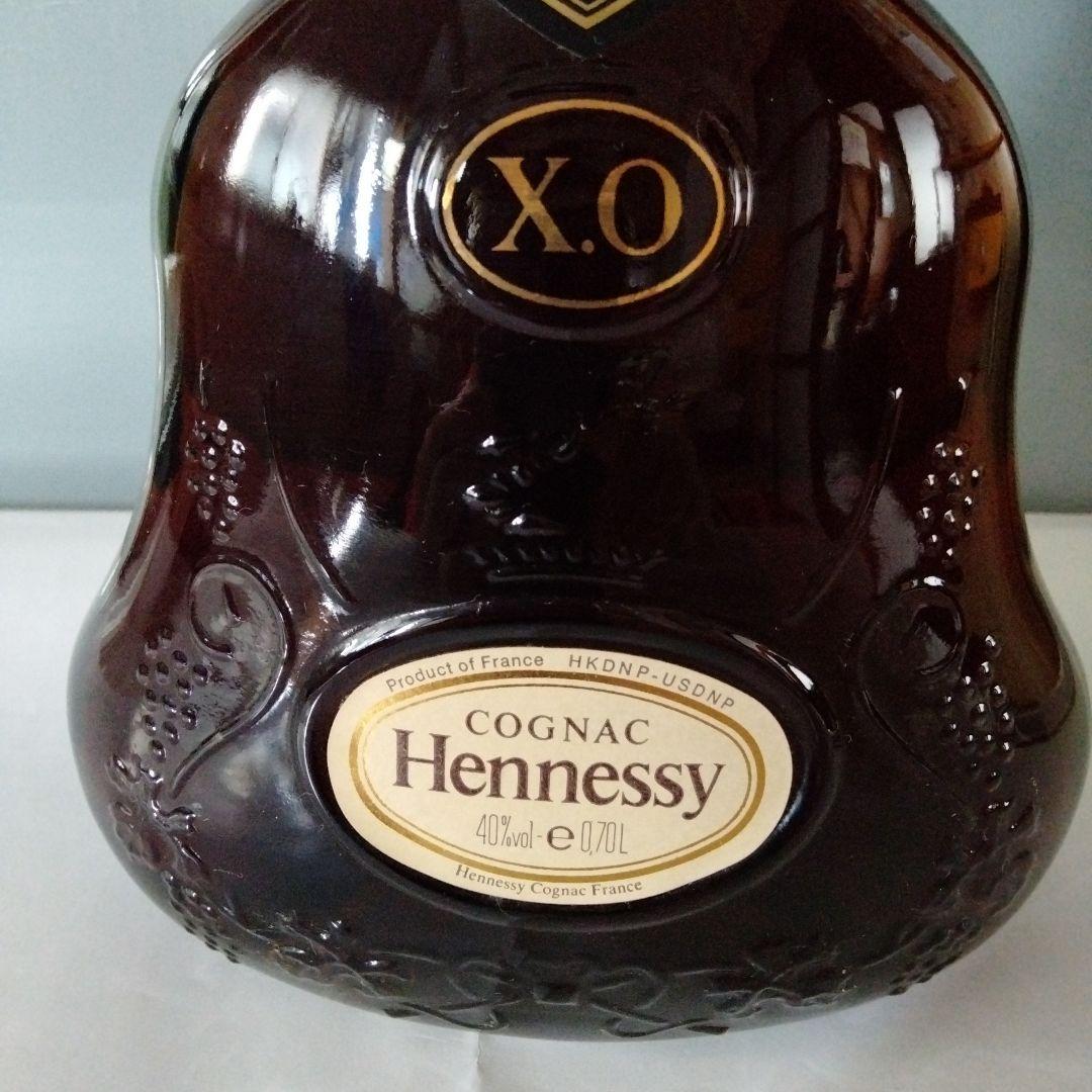 【未開栓】ヘネシーXO 700ml　ブランデー　ゴールドキャップ　グリーンボトル