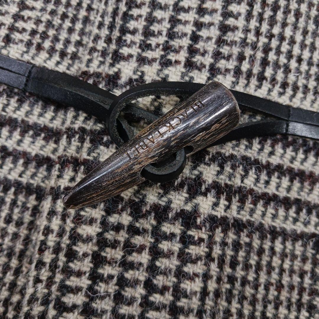 ✨新品未使用✨ブラックレーベル　ダッフル　ハリスツイード　グレンチェック M