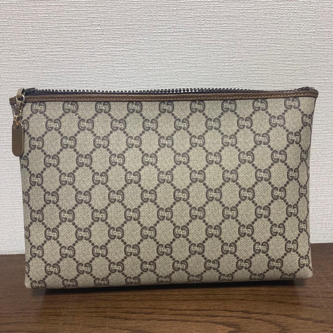 【希少】GUCCI グッチプラス セカンドバッグ クラッチバッグ ヴィンテージ