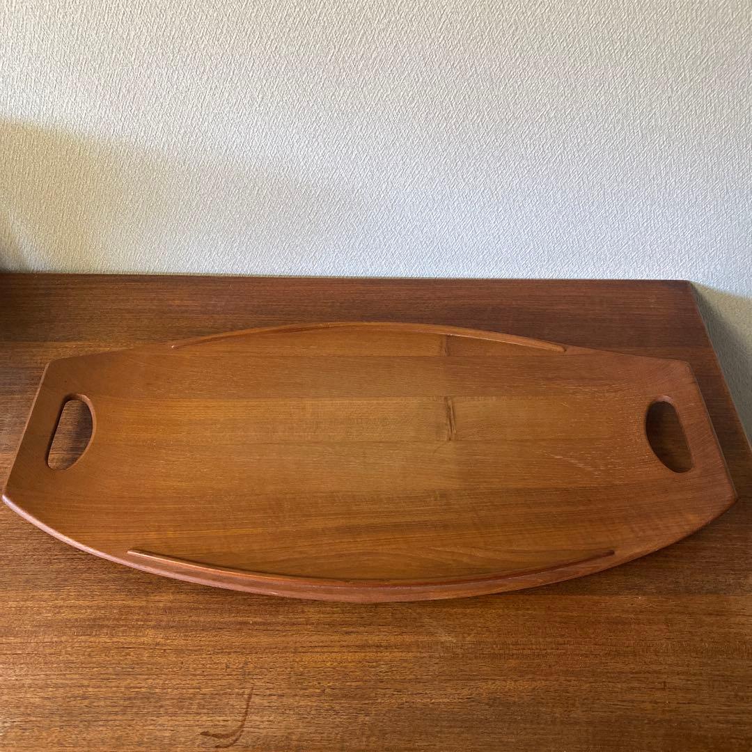 DANSK ダンスク　デンマーク　チークトレイ802