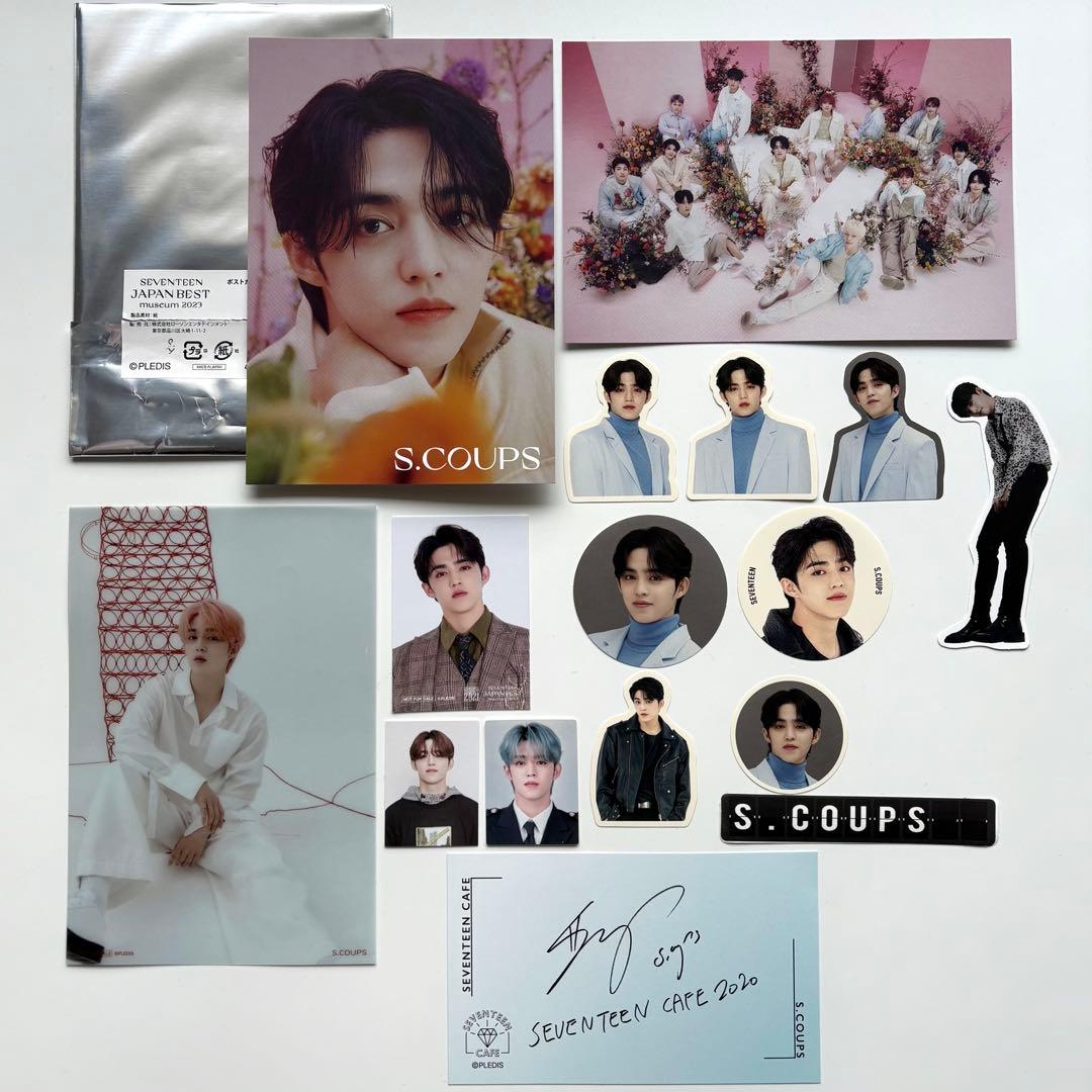 seventeen museum トレカ　ポスカ　うちわ　 バーノン　エスクプス