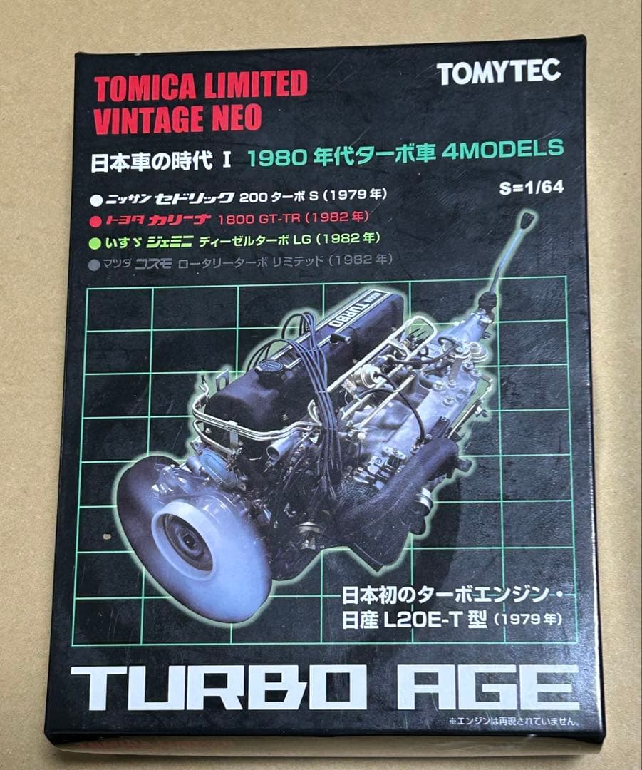 トミカリミテッドヴィンテージネオ 日本車の時代Ⅰ TURBO AGE