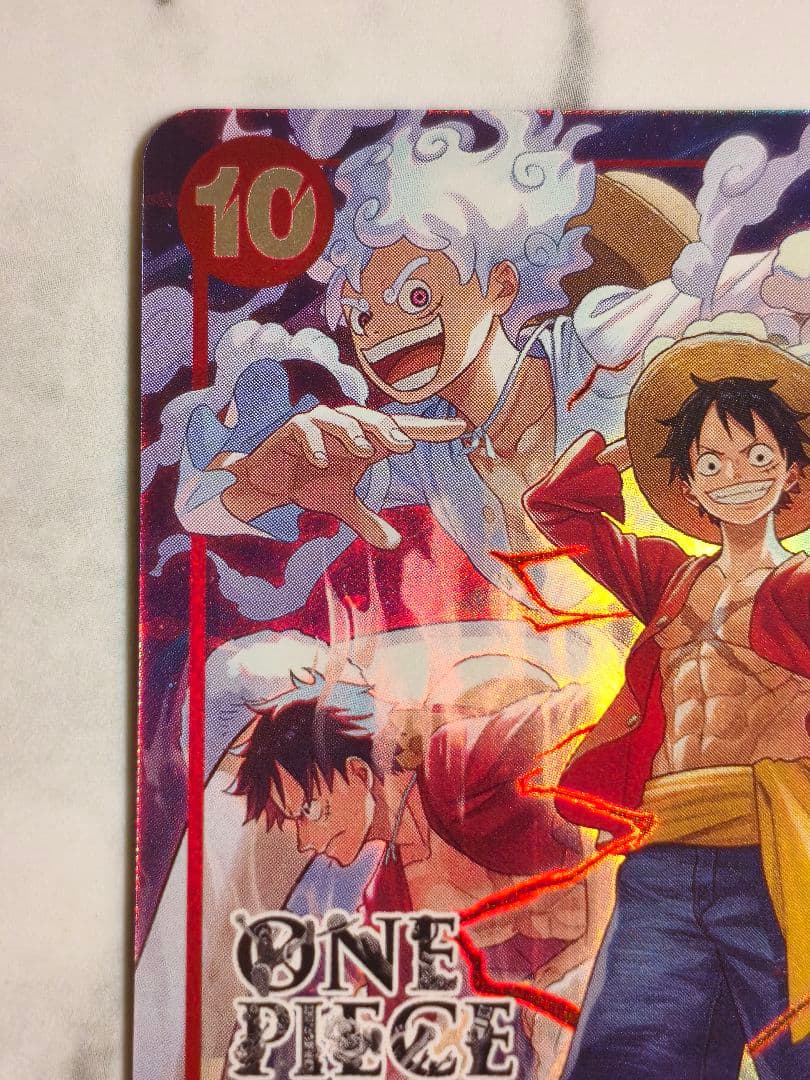 ワンピースカード ルフィ ワンピースデイ プロモ ST10-006　美品