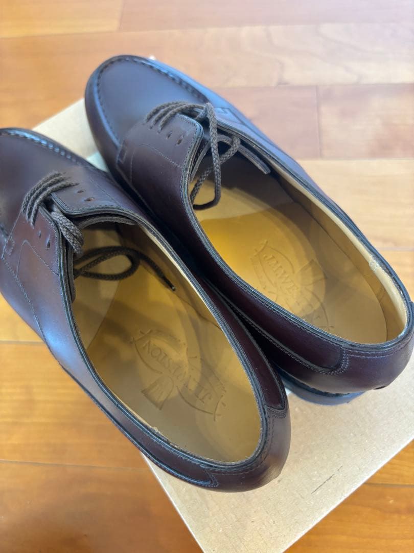 新品 J.M. WESTON Golf ゴルフ 641 6D 純正シューツリー付