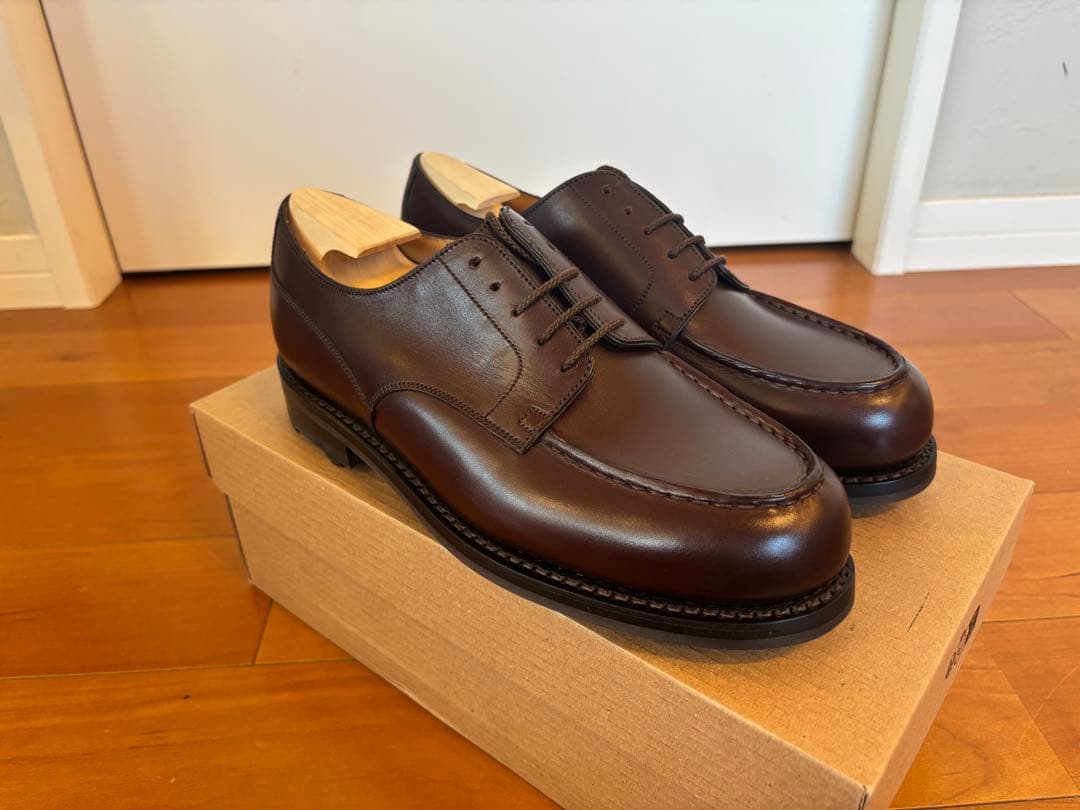 新品 J.M. WESTON Golf ゴルフ 641 6D 純正シューツリー付