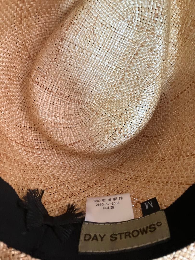 石田製帽　帽子　DAY STROWS