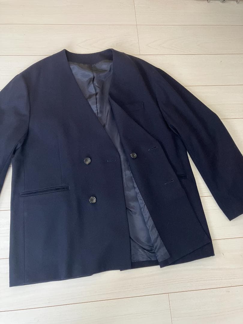 ジャケット・アウター stein OVERSIZED NO COLLAR TAILOREDJACKET