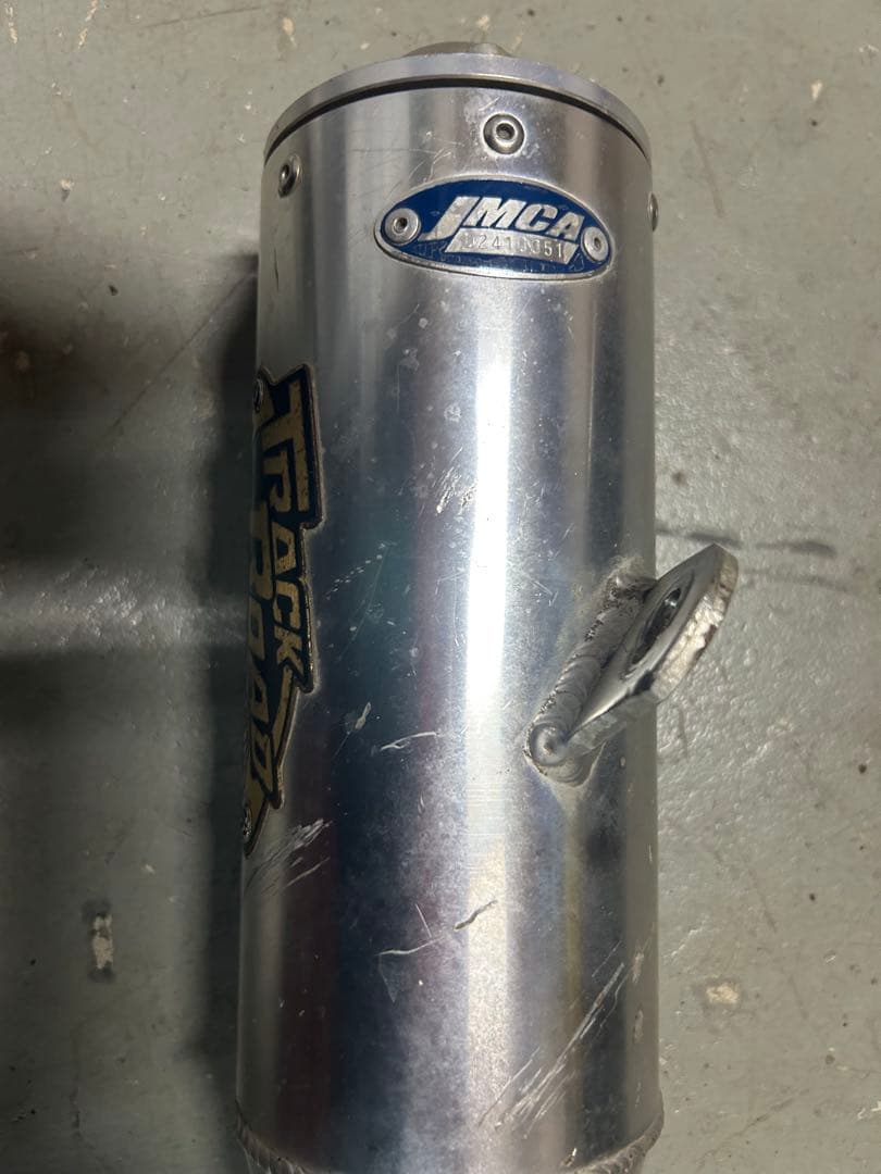 エイプ50 武川トラックロードマフラー　キャブ用