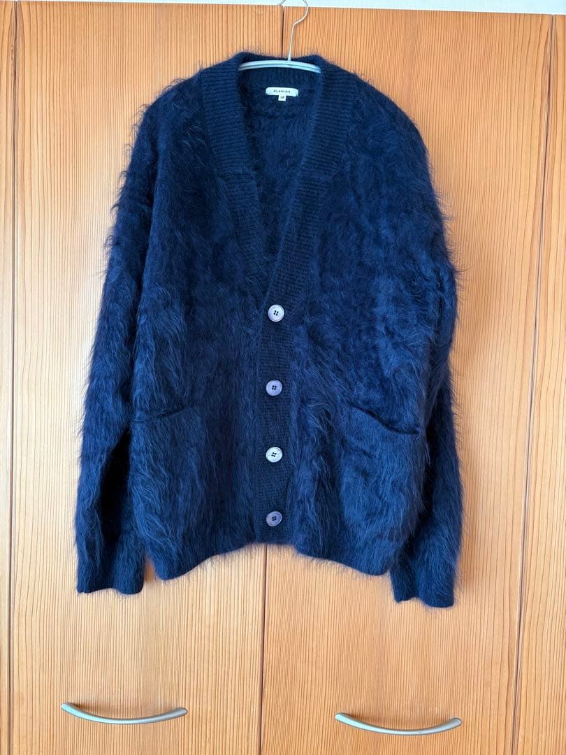 BLAMINK カシミヤファー カーディガン
