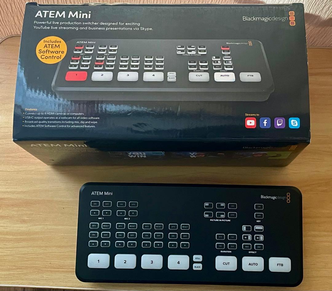 【美品】Blackmagic Design ATEM Mini スイッチャー