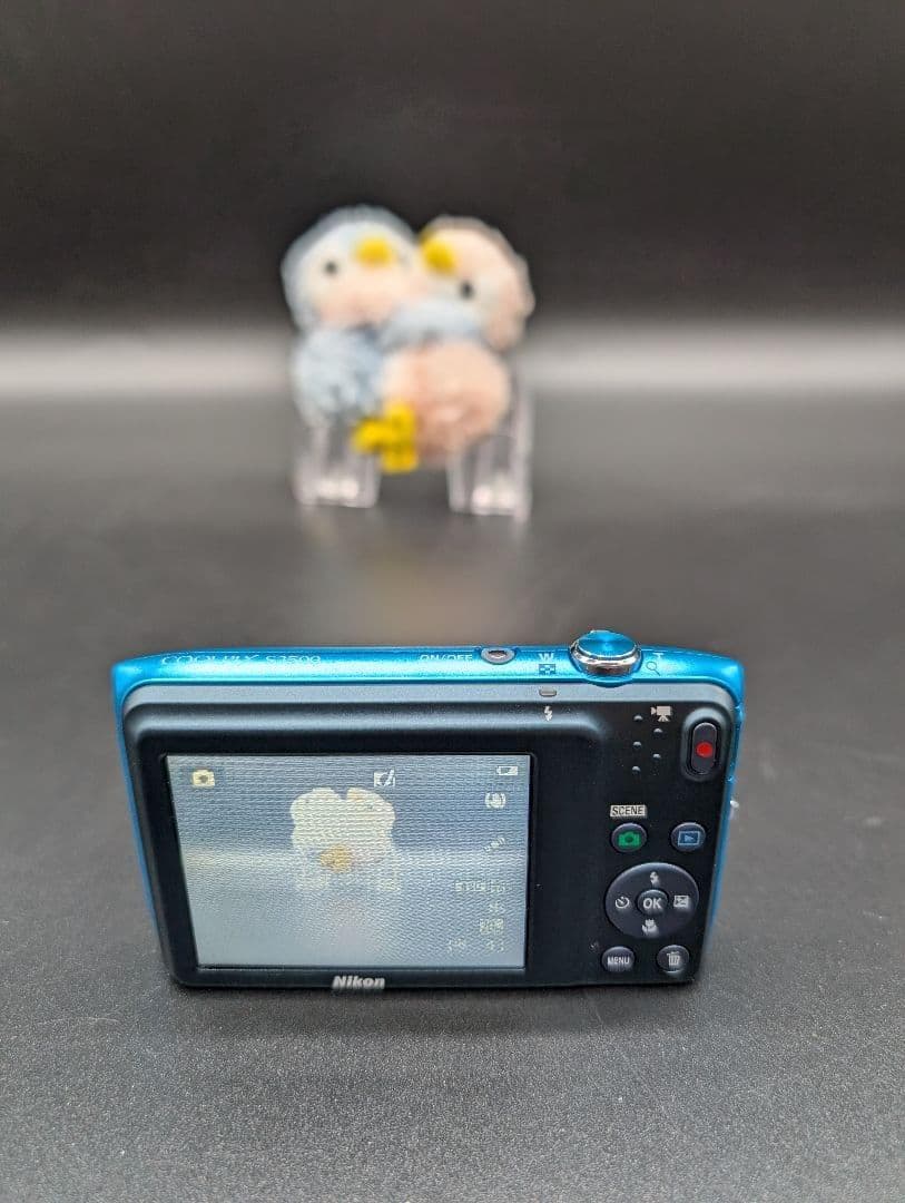 【美品】Nikon coolpix S3500 デジタルカメラ ブルー