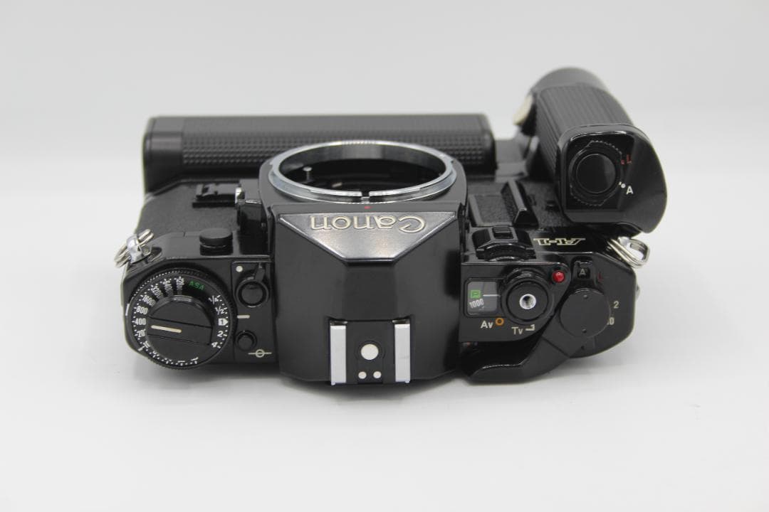 キャノン Canon A-1 ブラック モータードライブ バッテリーグリップ付き