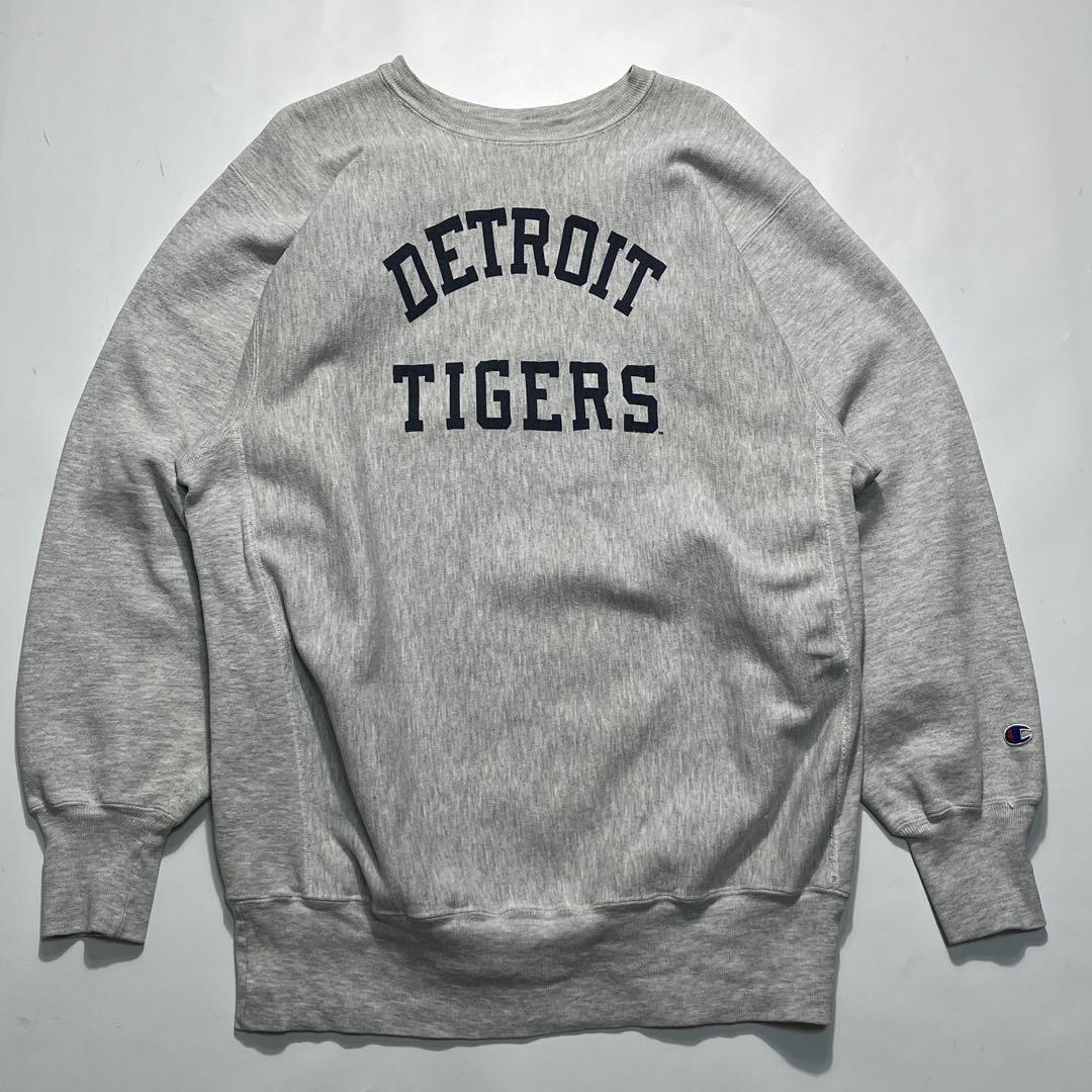 90s チャンピオン リバースウィーブ XL〜 グレー MLB 2段 7690