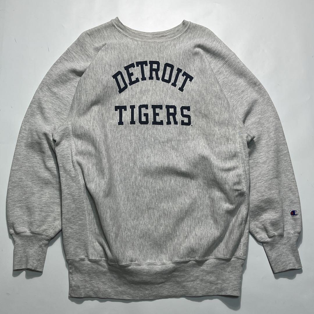 90s チャンピオン リバースウィーブ XL〜 グレー MLB 2段 7690