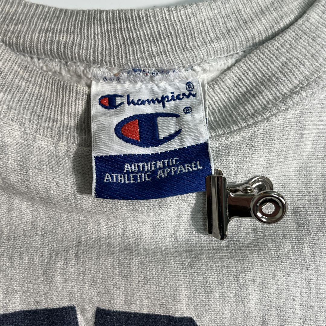 90s チャンピオン リバースウィーブ XL〜 グレー MLB 2段 7690