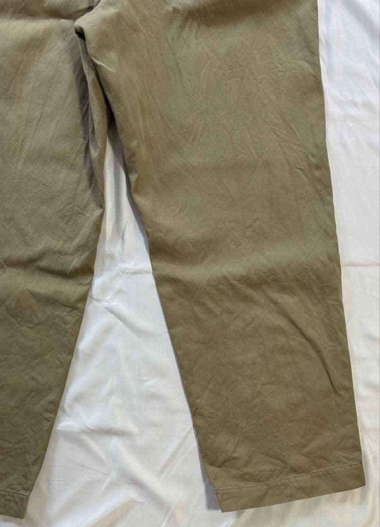 60s ミリタリーチノ 実物本物38×33 実寸（37×32）