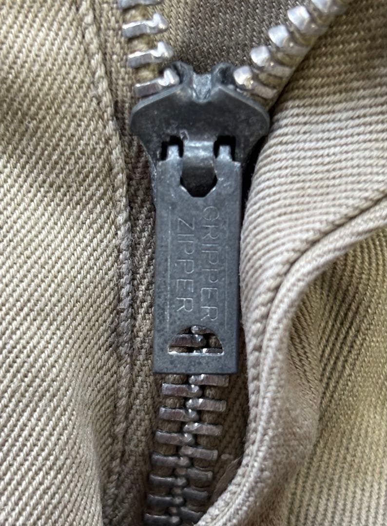 60s ミリタリーチノ 実物本物38×33 実寸（37×32）