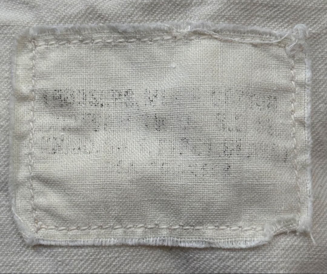 60s ミリタリーチノ 実物本物38×33 実寸（37×32）