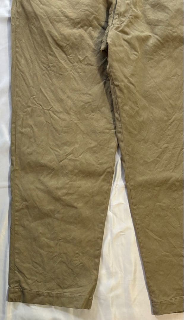 60s ミリタリーチノ 実物本物38×33 実寸（37×32）