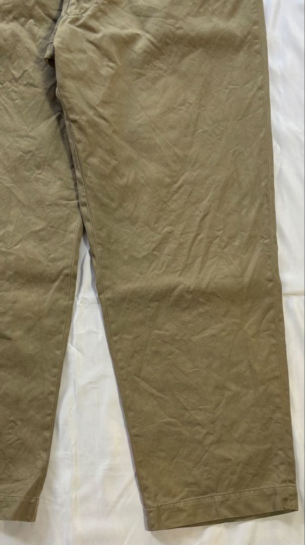 60s ミリタリーチノ 実物本物38×33 実寸（37×32）