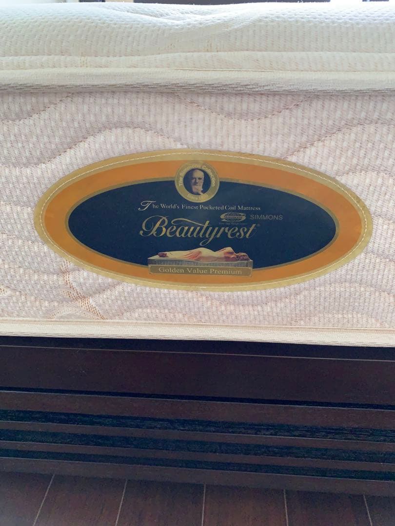 【タルンちゃん専用】シモンズポケットコイルマットレス　ダブル　ゴールデンバリュー