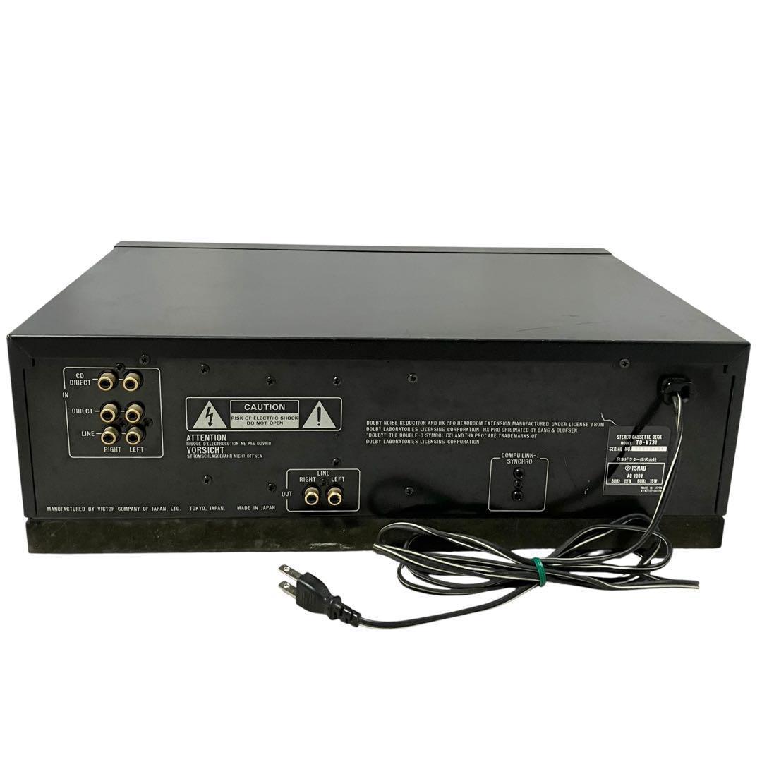 Victor ビクター カセットデッキ TD-V731 3ヘッド ブラック