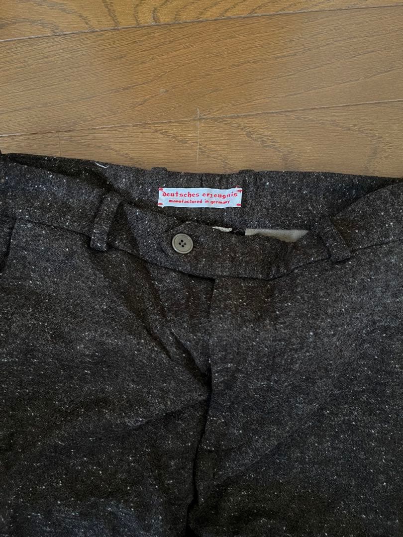 FRANK LEDER フランクリーダー　ウールパンツ　スラックス　Sサイズ