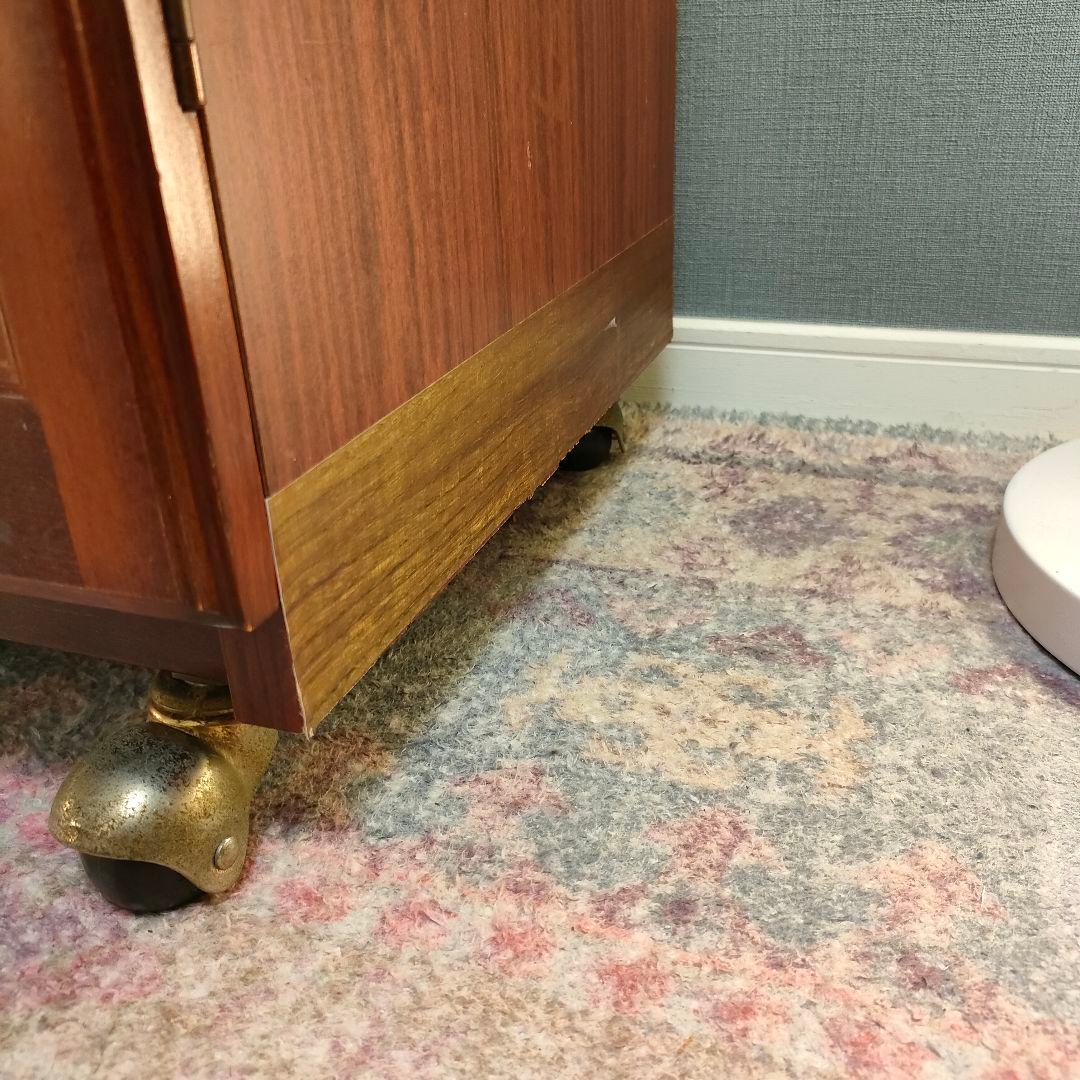 四国工芸 キャビネット 昭和レトロ ヴィンテージ 真鍮取手 希少