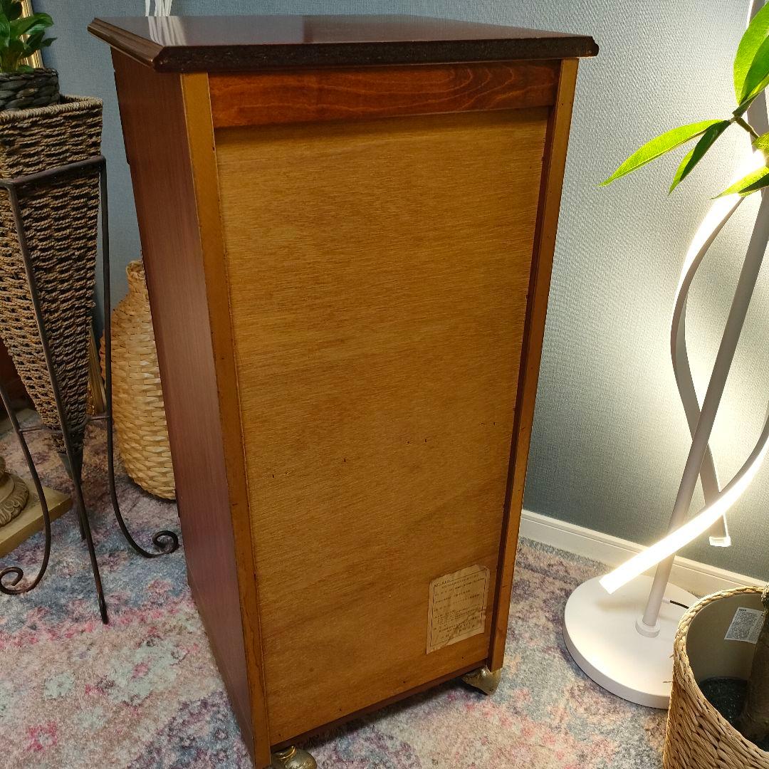 四国工芸 キャビネット 昭和レトロ ヴィンテージ 真鍮取手 希少