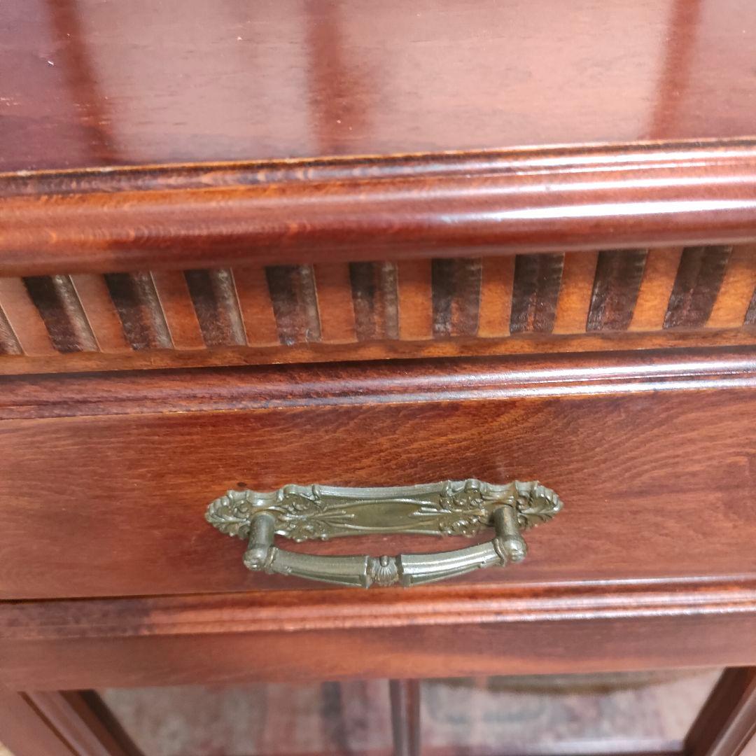 四国工芸 キャビネット 昭和レトロ ヴィンテージ 真鍮取手 希少