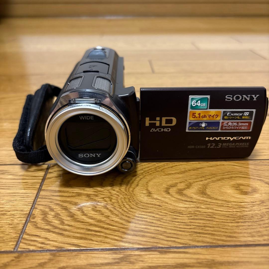 ビデオカメラ HDR-CX560V