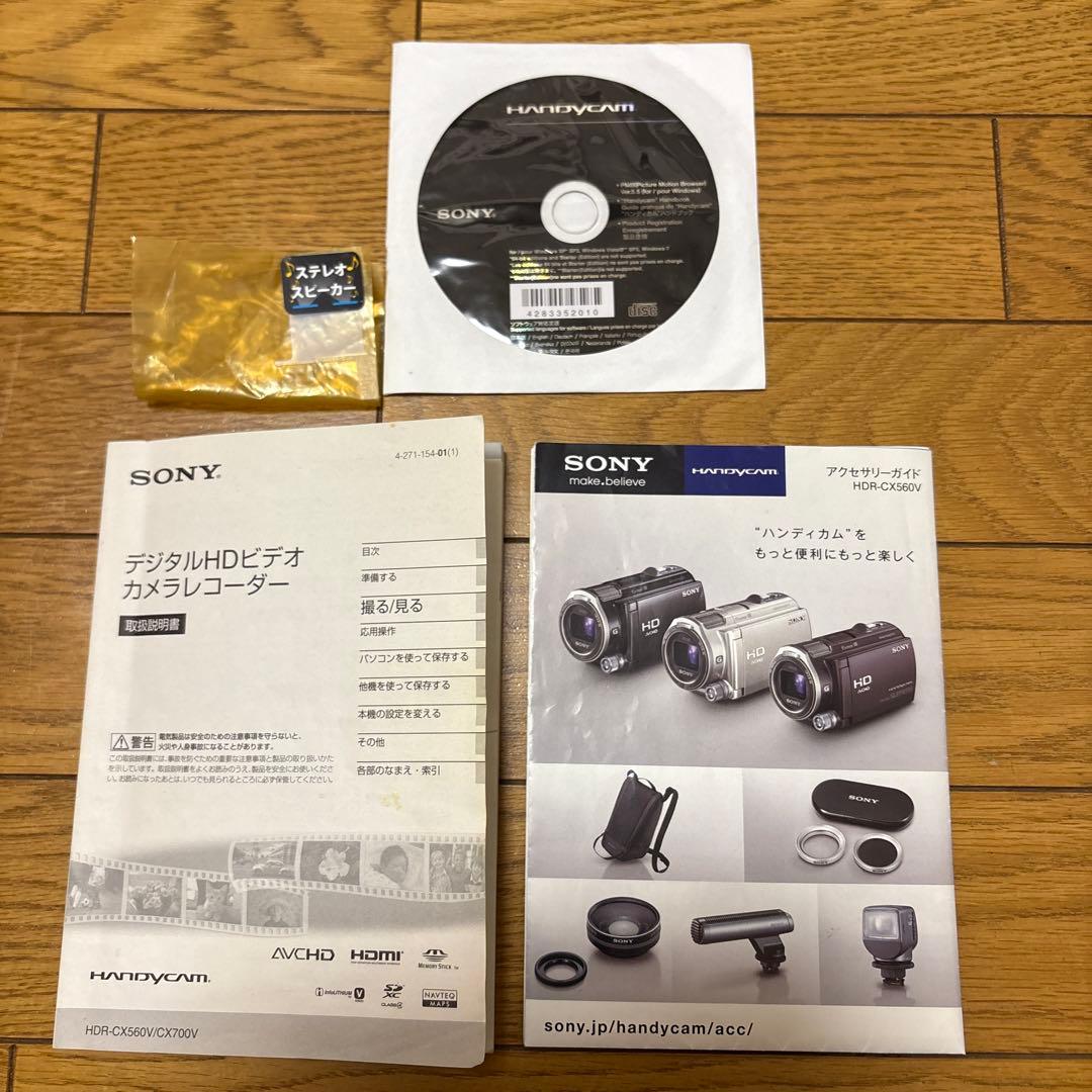 ビデオカメラ HDR-CX560V