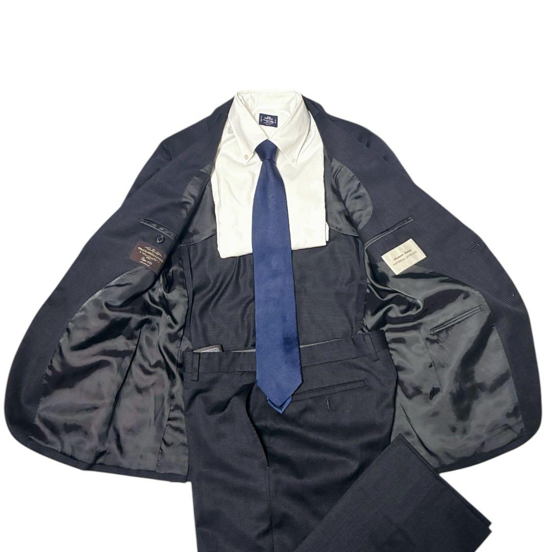 美品　ユニバーサルランゲージ　カノニコ　スーツ　セットアップ　 L　ダークグレー