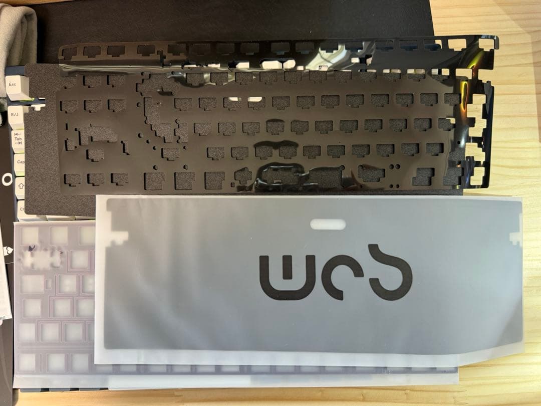 wobkey crush80 reboot pro JIS日本語 US ネイビー