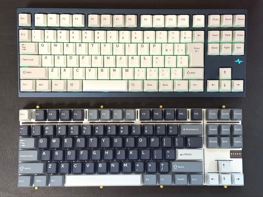 wobkey crush80 reboot pro JIS日本語 US ネイビー