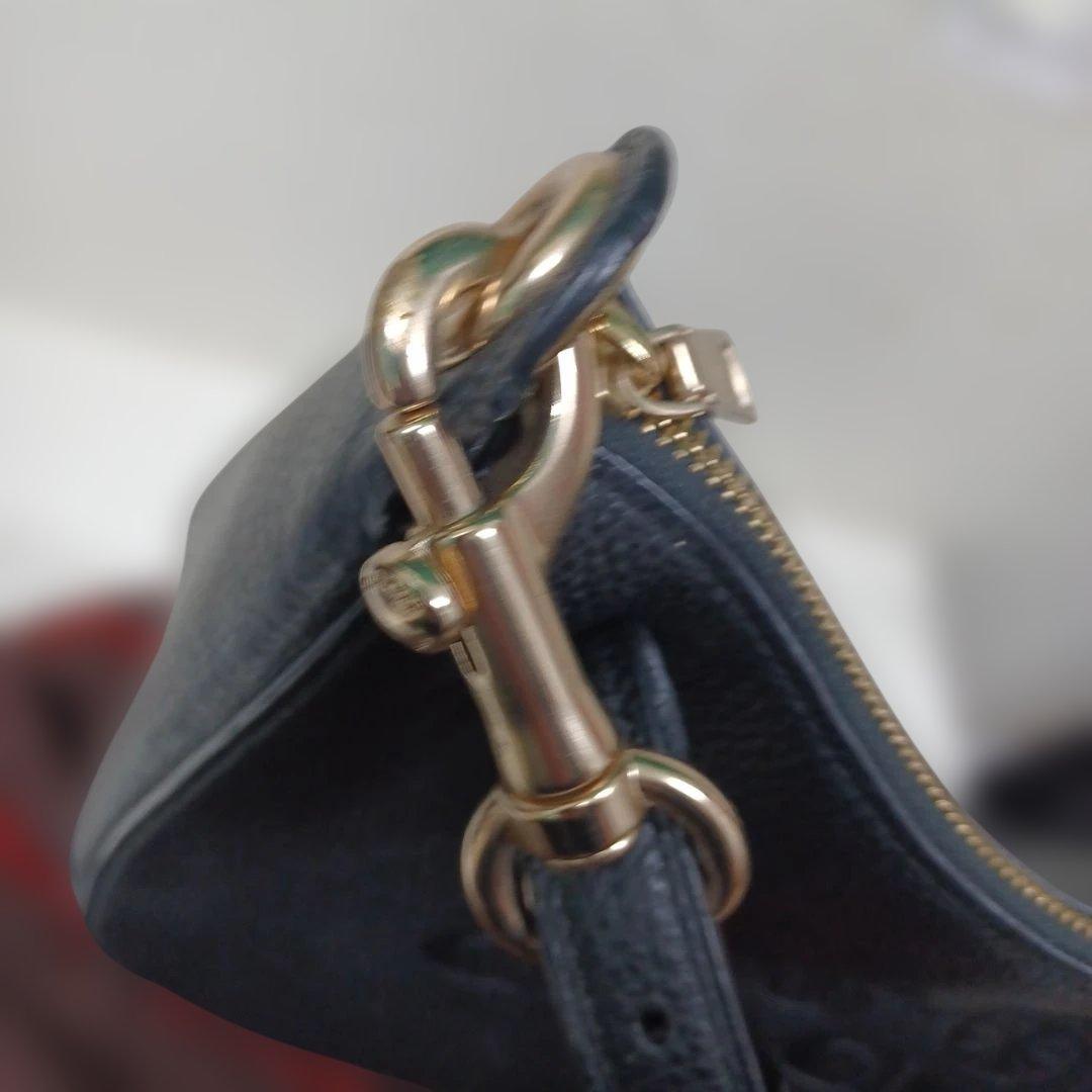 【COACH】2way ショルダーバッグ 馬車ロゴ