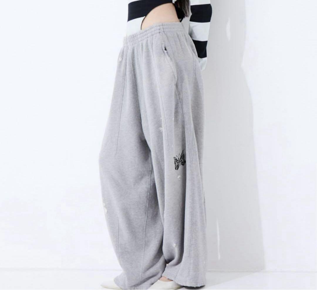 ヒザデルパンツ XS グレー　スウェット　ニードルズ ニードルス needles