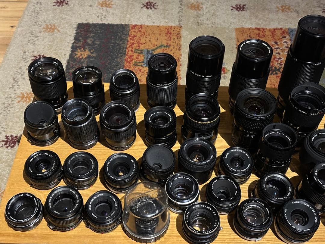 養*テ様 レンズ まとめ canon Olympus minolta Nikon