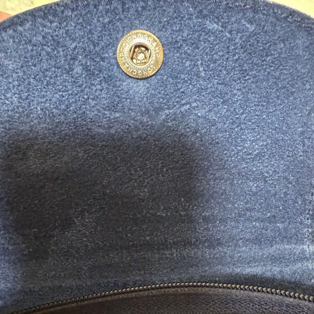 ロンシャン　建国記念限定　 折り畳みトートナイロンバッグ　ネイビー　トレパリ