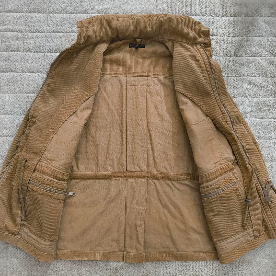 希少 BEAMS+ コーデュロイ ミリタリージャケット ベージュ S