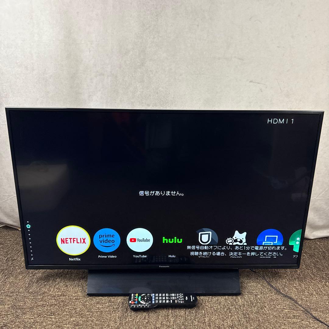 【直接引取限定】パナソニック TH43GX850 液晶テレビ 2019年製
